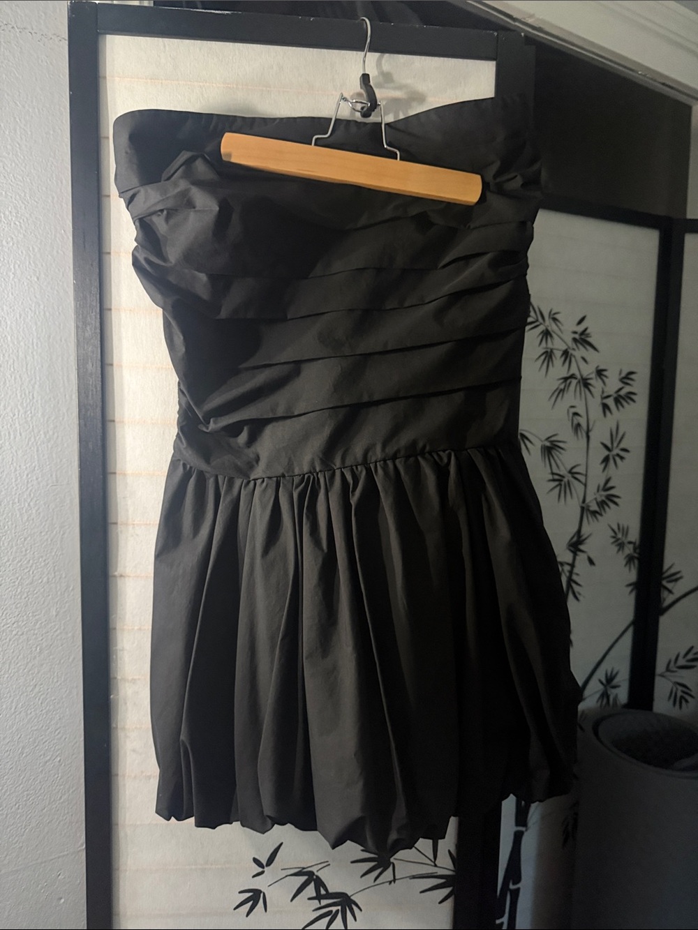 Strapless Black Cocktail Dress - Classic Evening Style